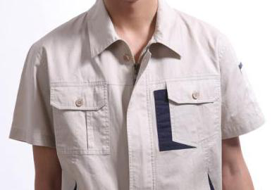 夏季勞保工人工作服訂制細節(jié)圖